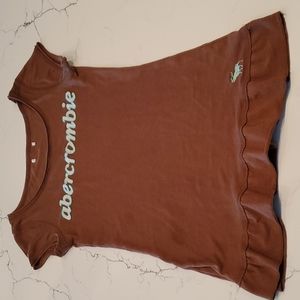 Abercrombie Women's Babydoll SleeveTop Sz S ~ EUC